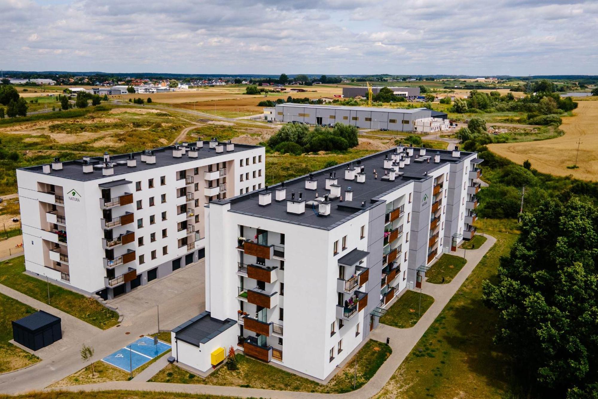 Apartamenty Ilawa - Osiedle Natura 外观 照片